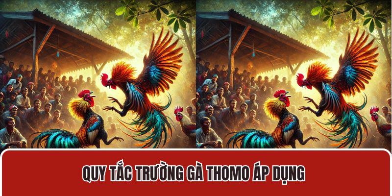 Quy tắc trường gà Thomo áp dụng 